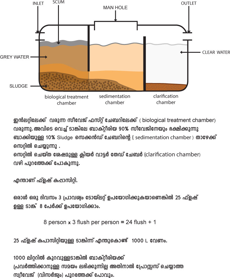 Septic tank working